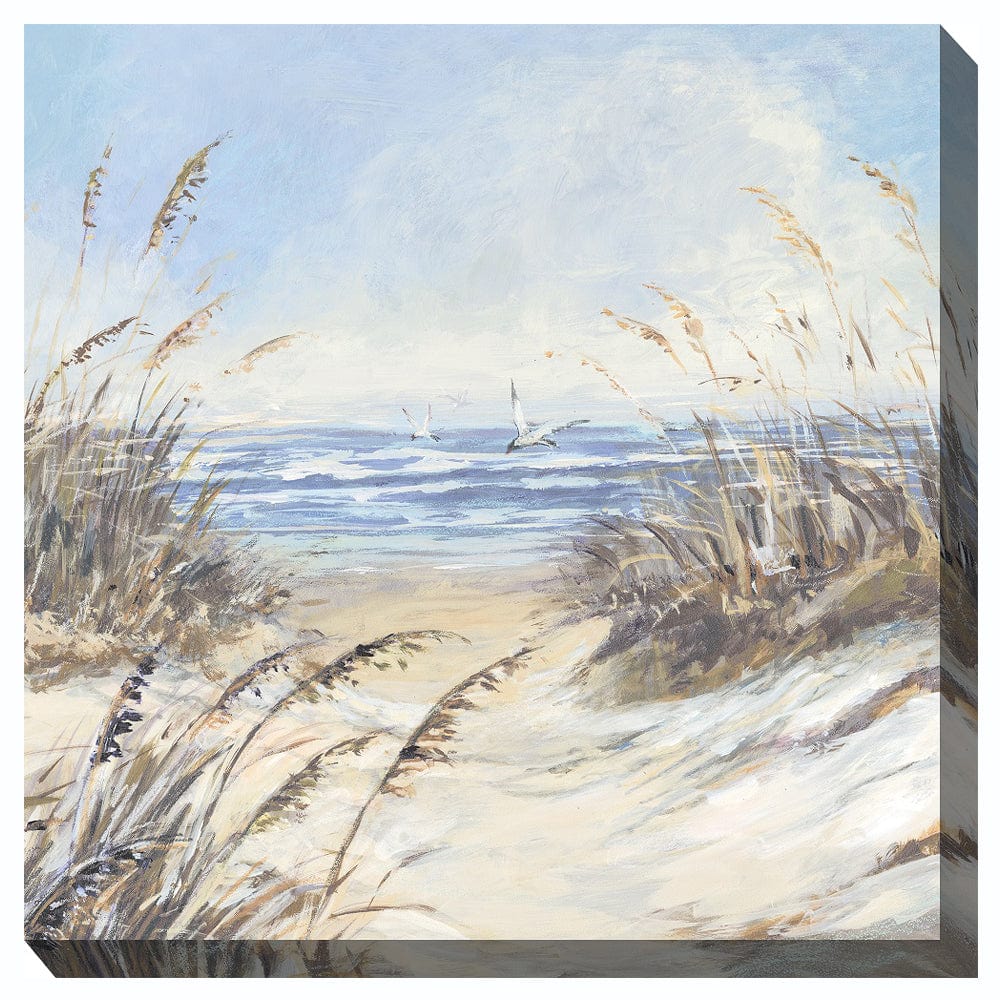 Beach Grass Outdoor Canvas Art