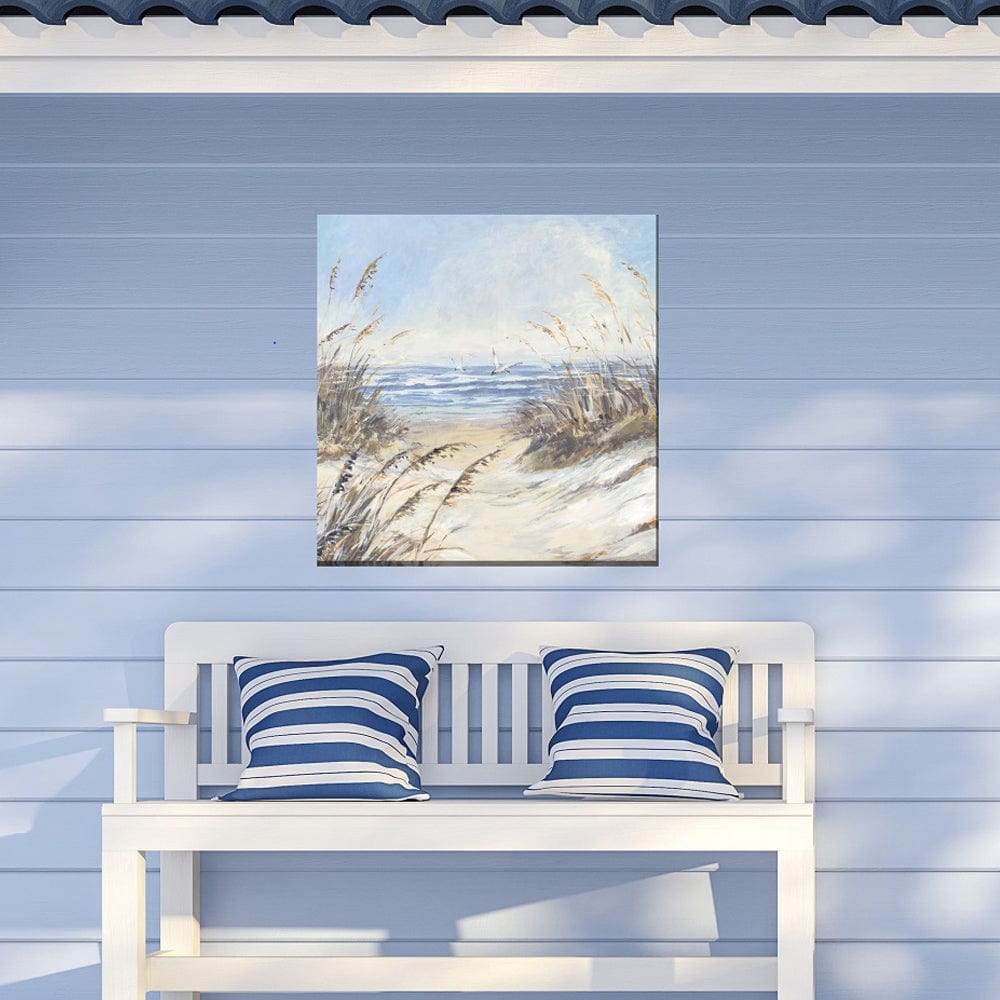 Beach Grass Outdoor Canvas Art