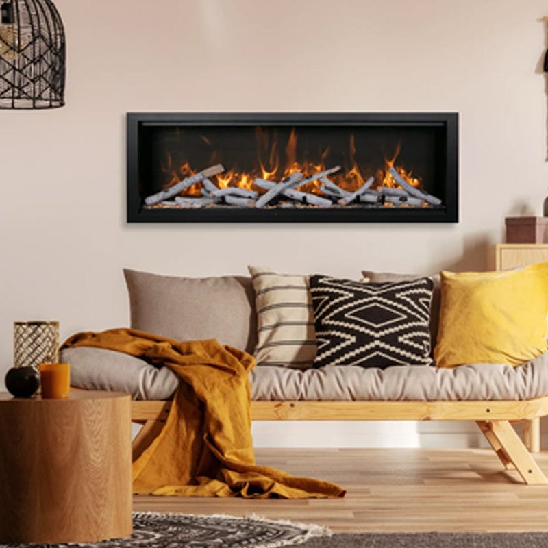 Amantii 50" BESPOKE Symmetry Smart Indoor | Outdoor Electric Fireplace