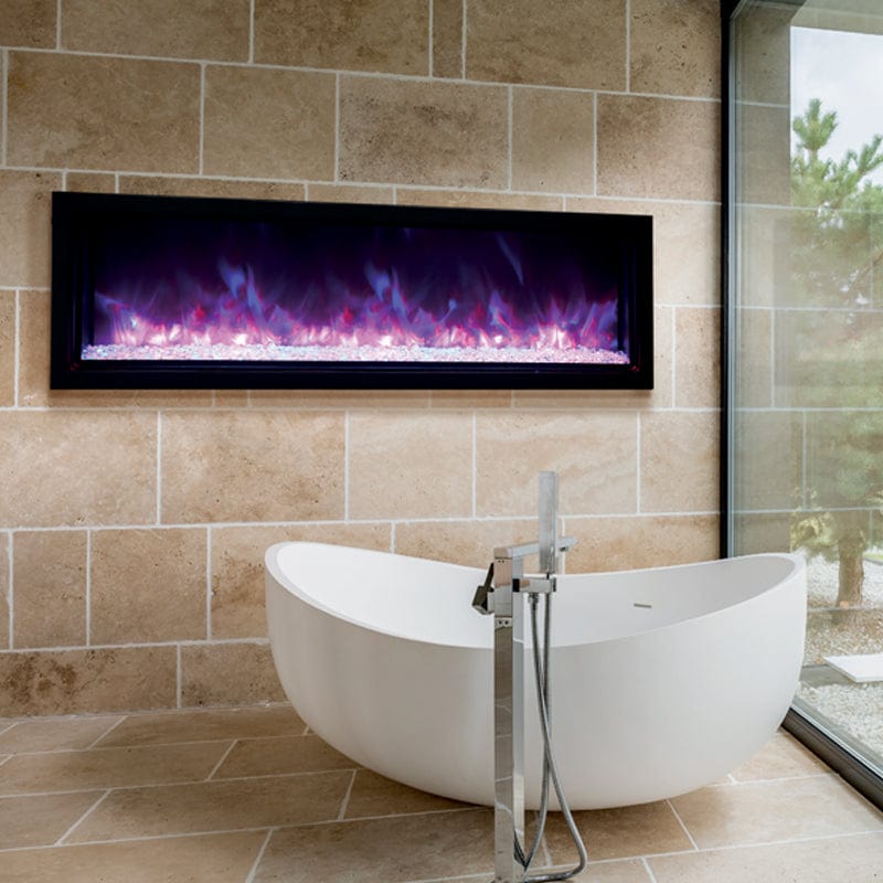 Amantii Panorama BI 60" Slim Smart Indoor | Outdoor Electric Fireplace