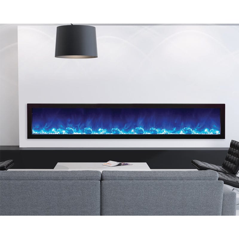 Amantii Panorama BI 88" Slim Smart Indoor | Outdoor Electric Fireplace