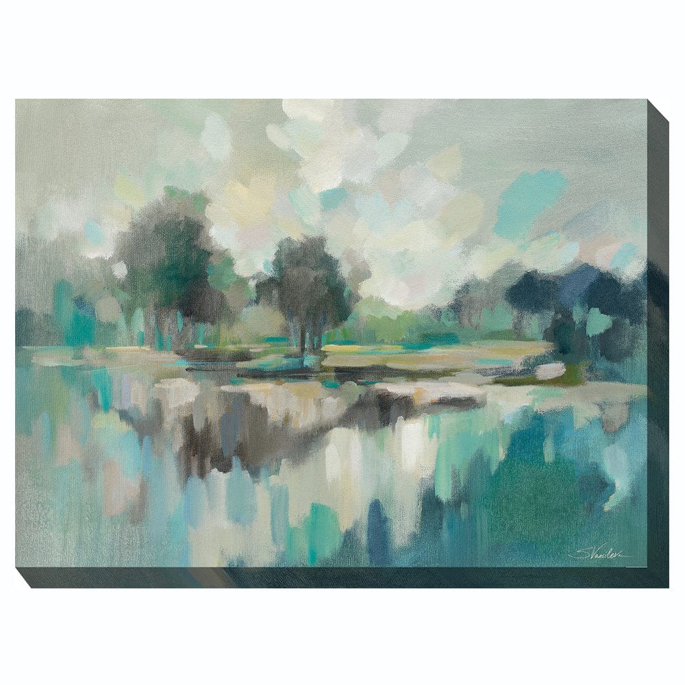 Blue Day Outdoor Canvas Art