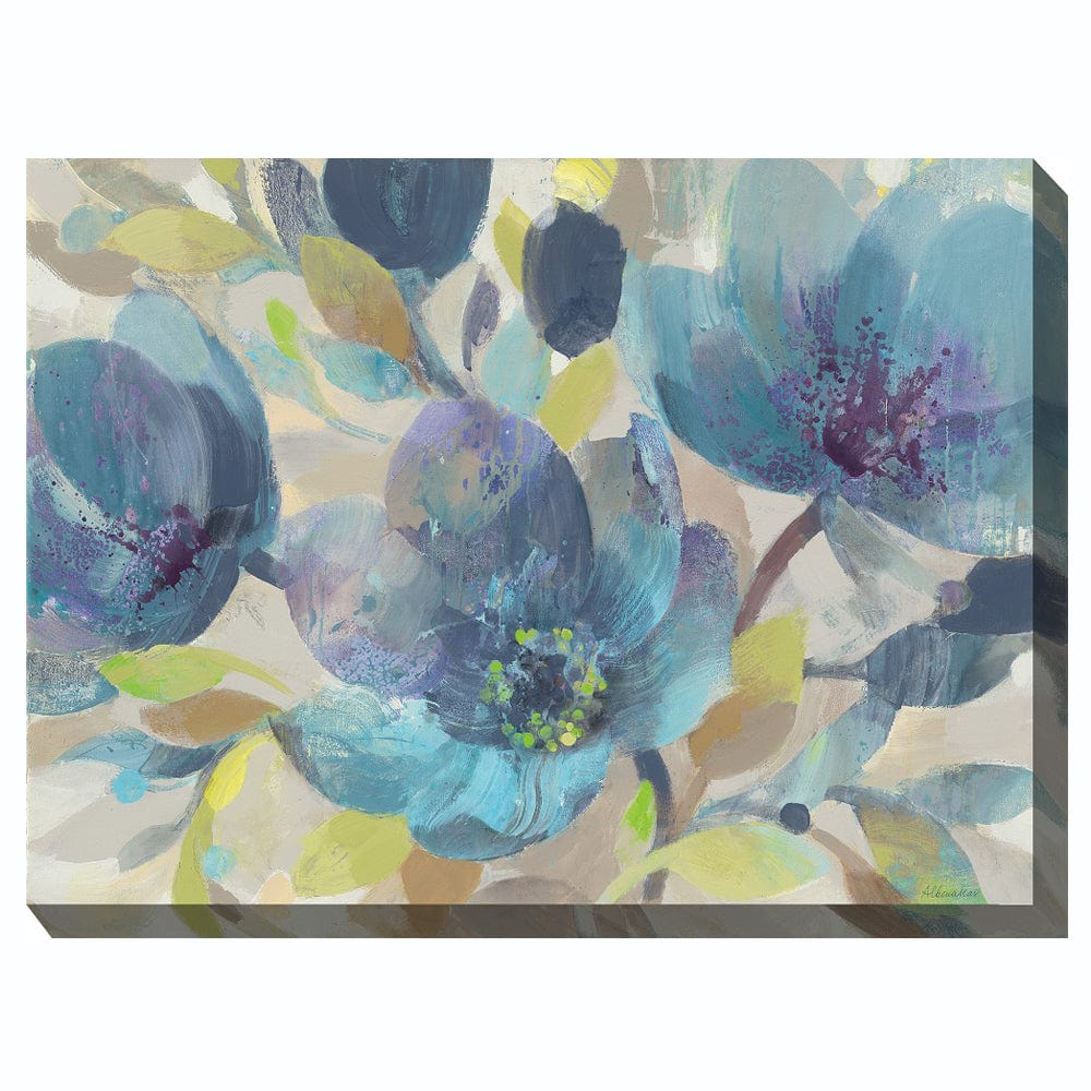 Blue Melody Outdoor Canvas Art