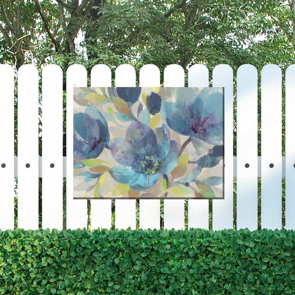 Blue Melody Outdoor Canvas Art