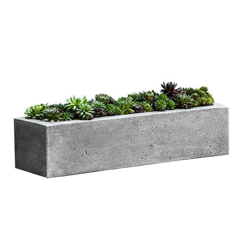 Basic Element Cast Stone Concrete Planter