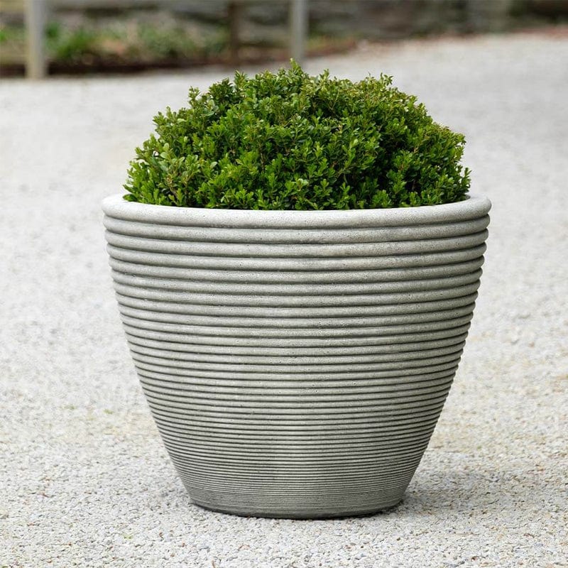 Bibendum Medium Cast Stone Planter