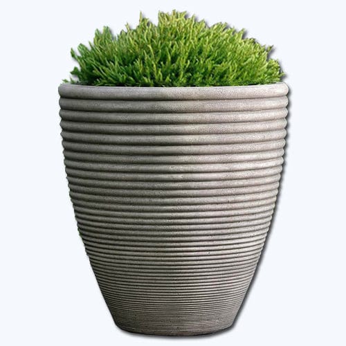 Bibendum Small Cast Stone Planter