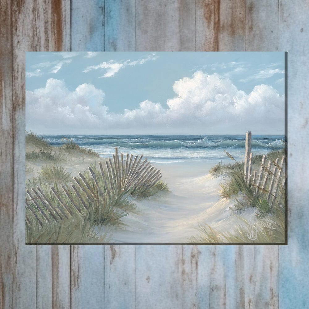 Coastal Morning Outdoor Canvas Art