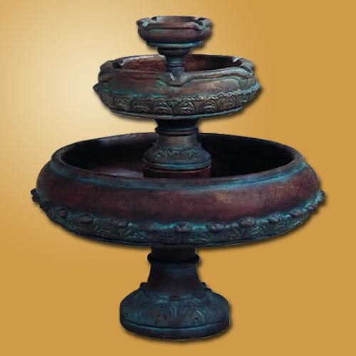 Capri Three Tier Outdoor Water Fountain