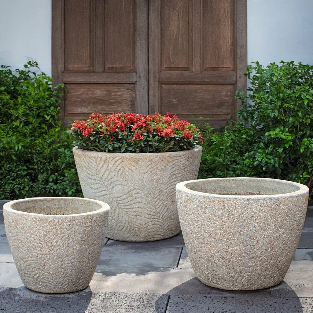 Tropicale Planter Set of 3 | Glazed Collection