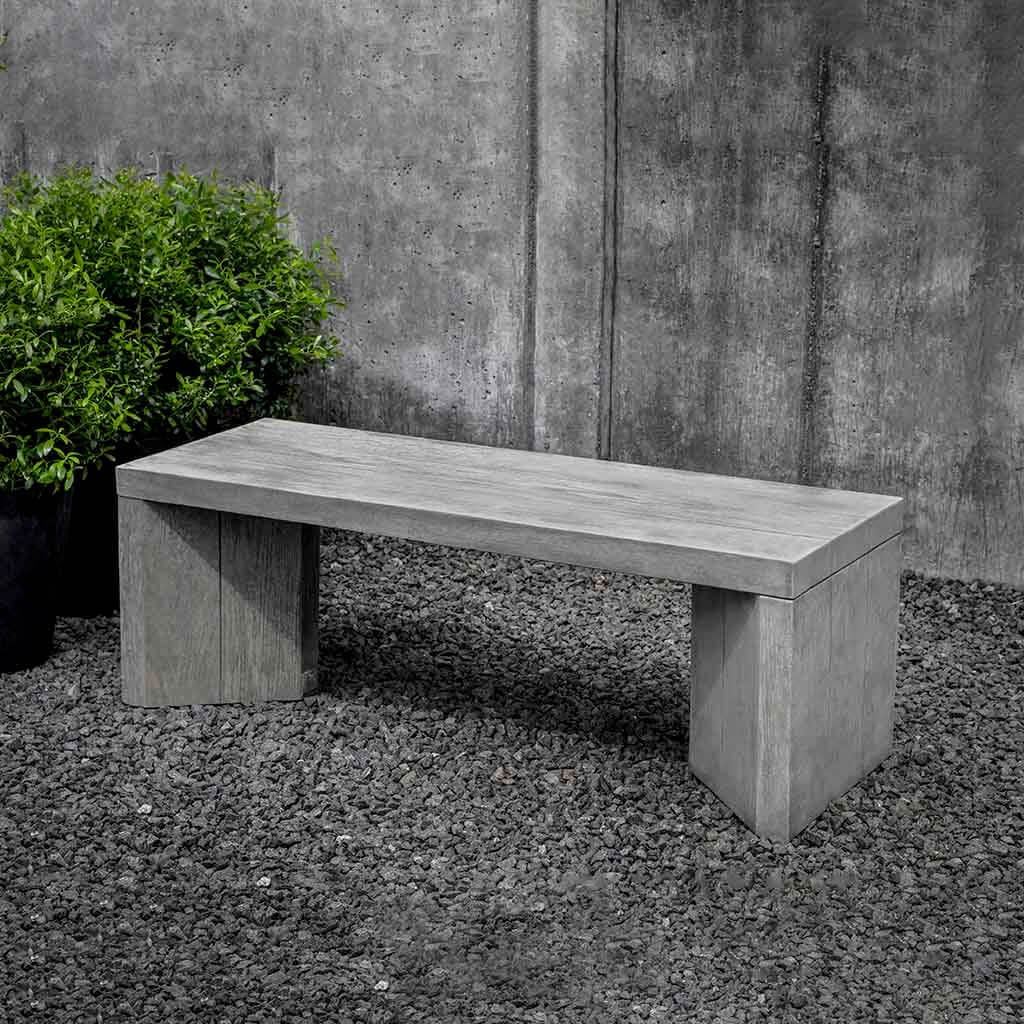 Chênes Brut Garden Bench