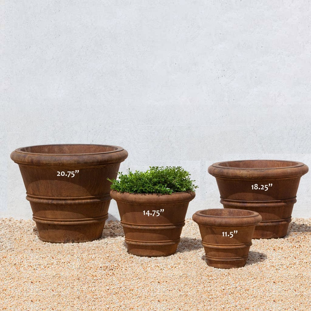 Classic Rolled Rim 11.5" Garden Planter