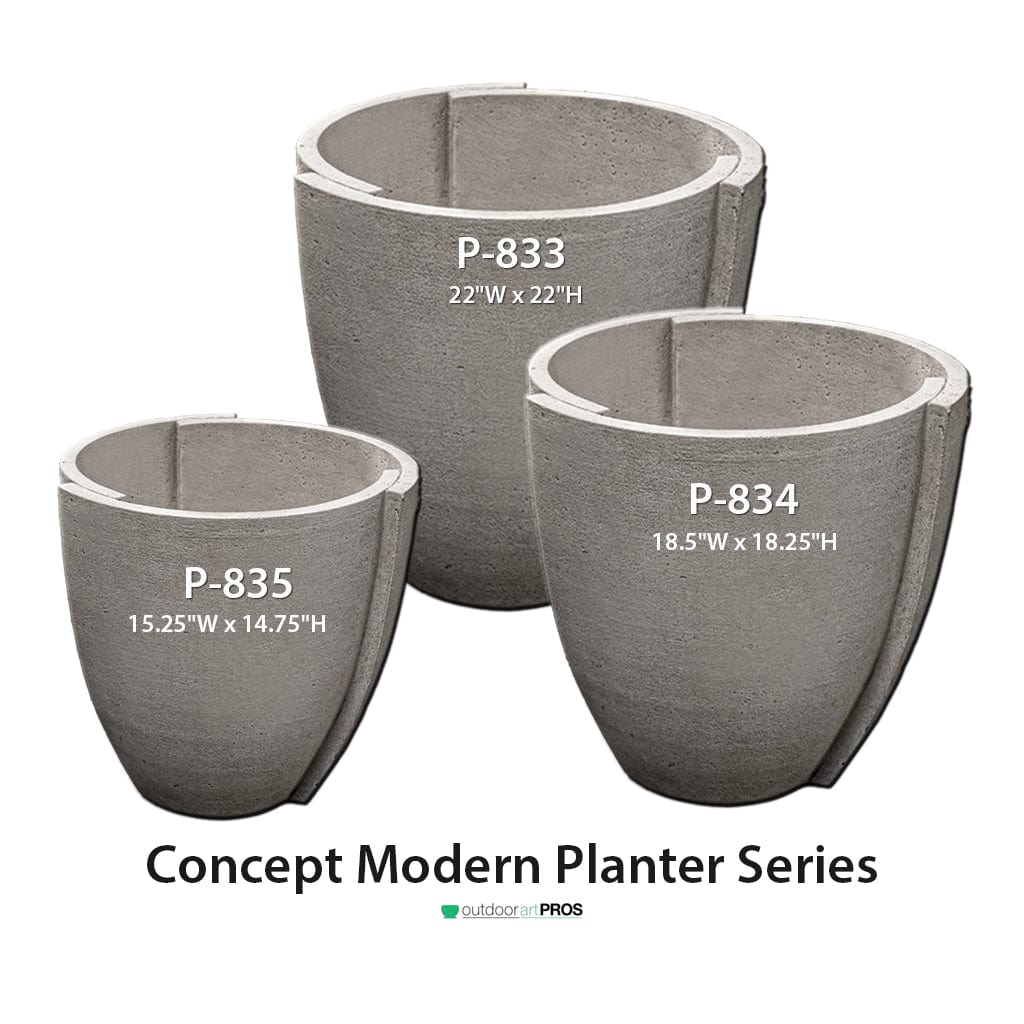 Concept Modern Planter Series
