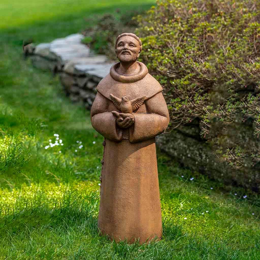 Contemporary St. Francis Statue