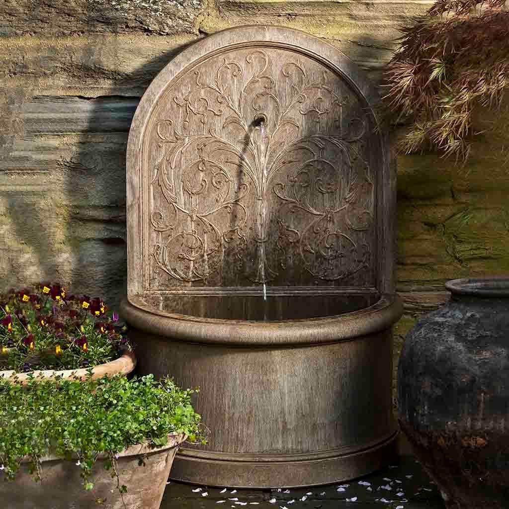 Corsini Arabesque Wall Water Fountain