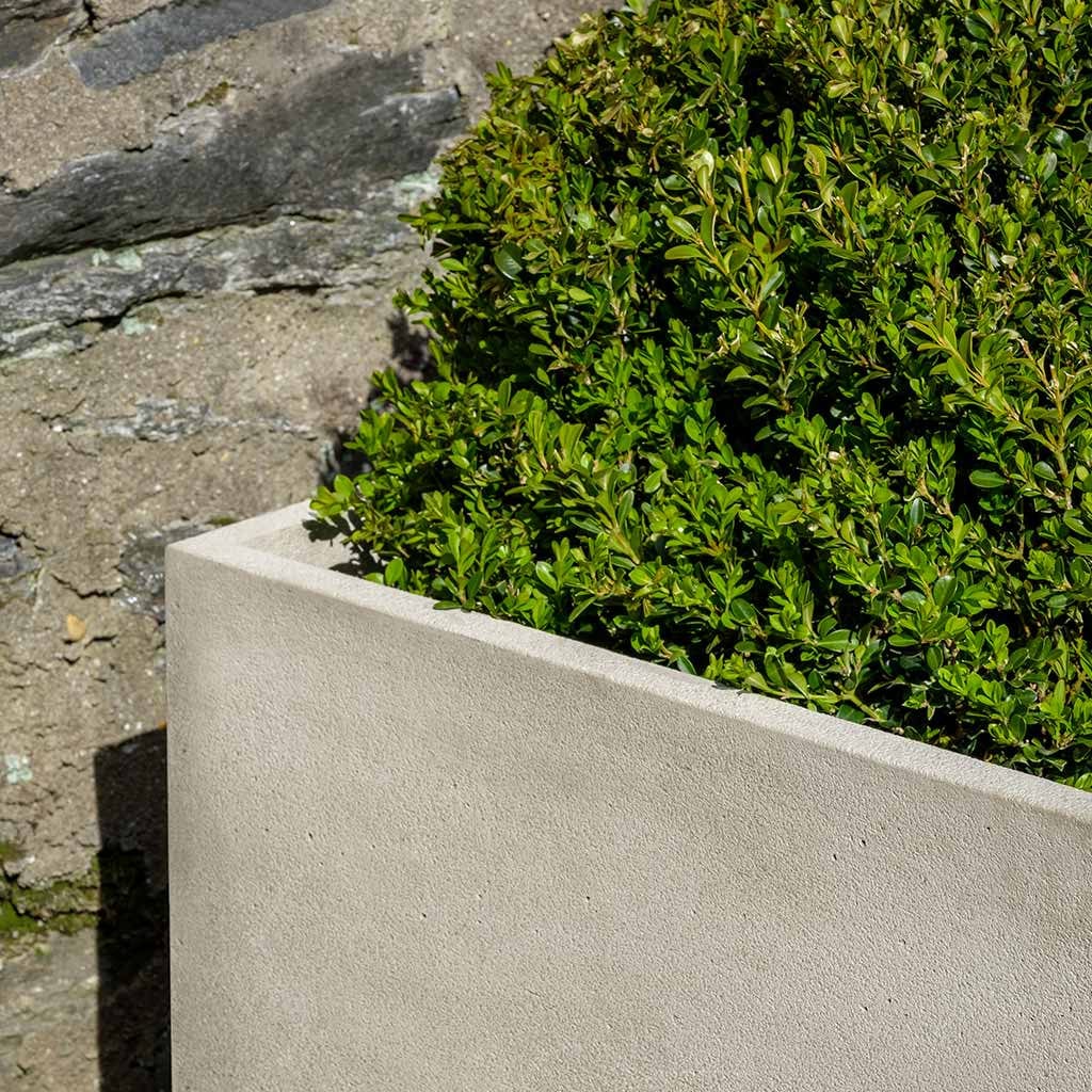 Cube Cast Stone Planter