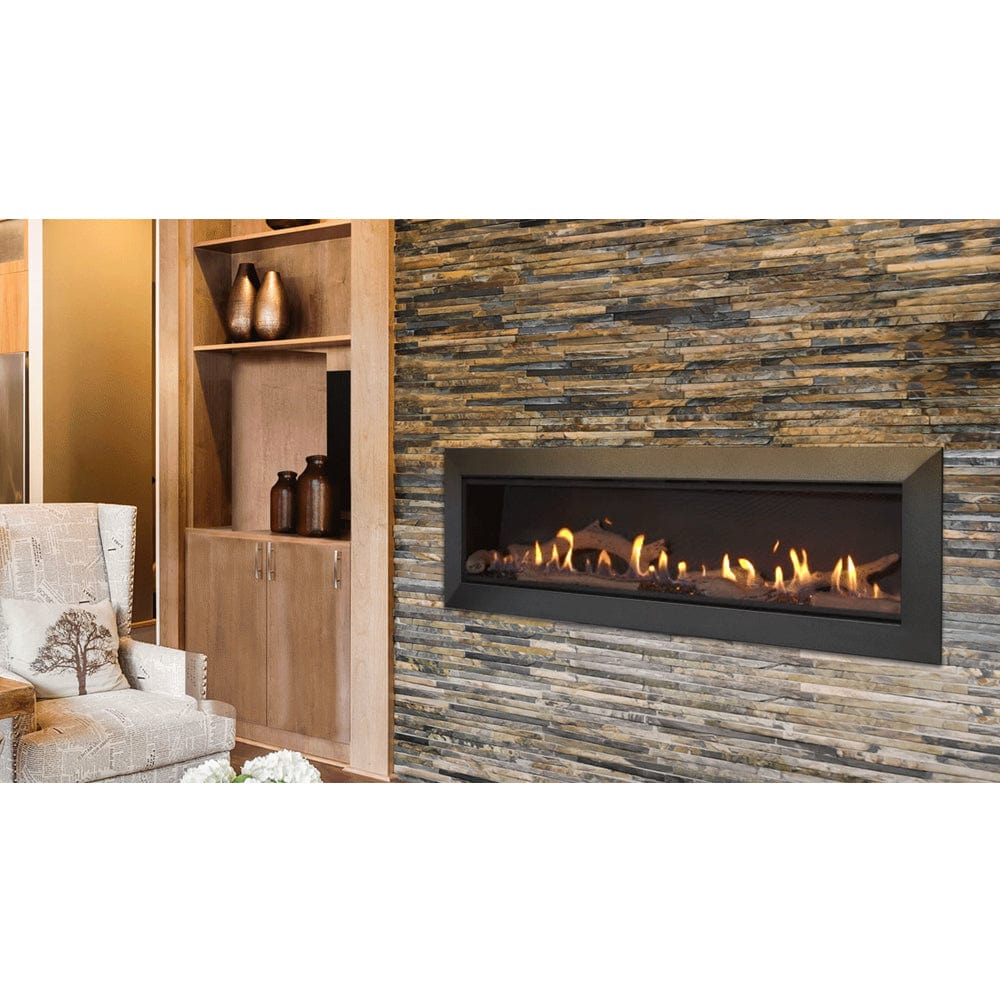 Echelon II 72" Top Direct Vent Fireplace with IntelliFire Touch Ignition System - Outdoor Art Pros