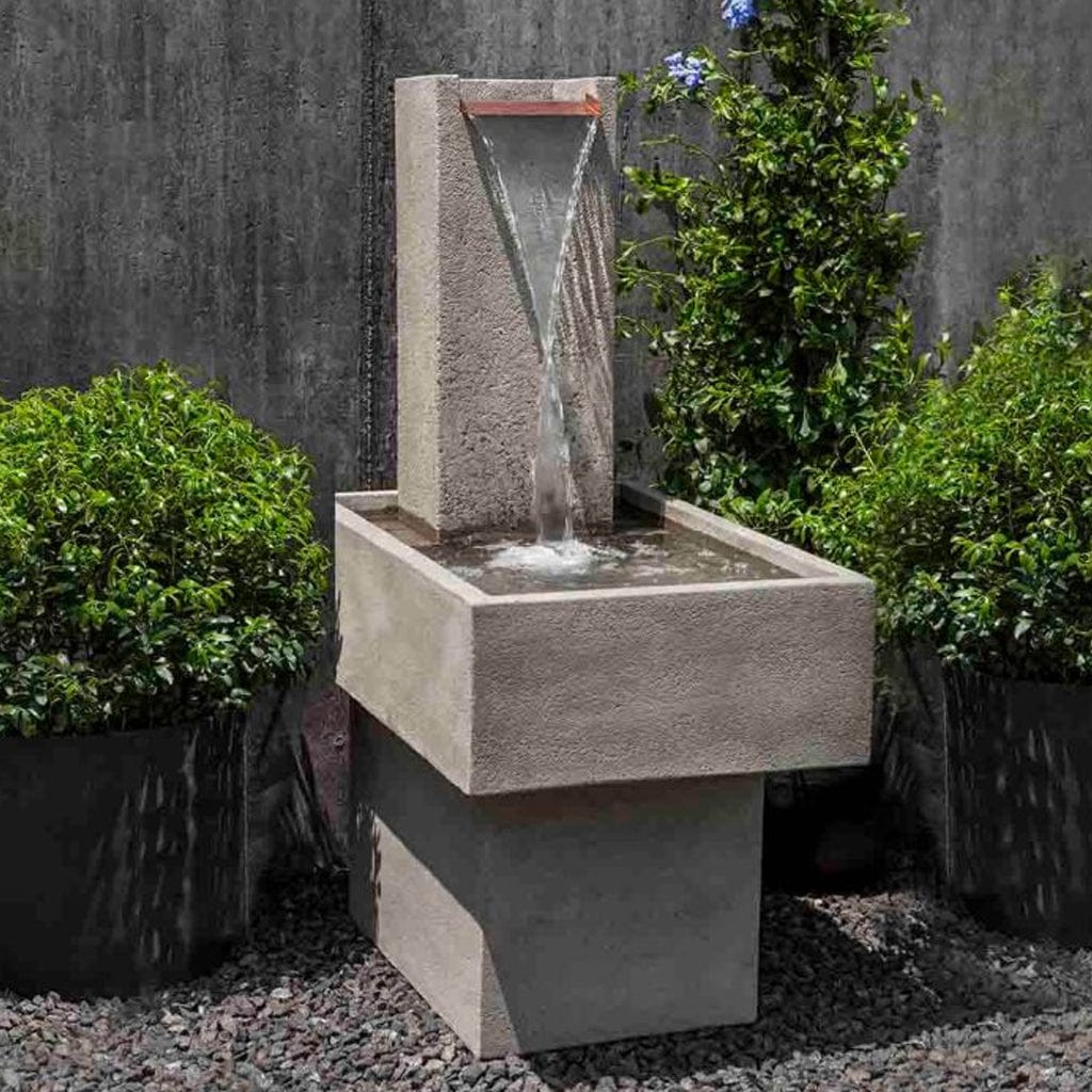 Falling Water III Garden Fountain