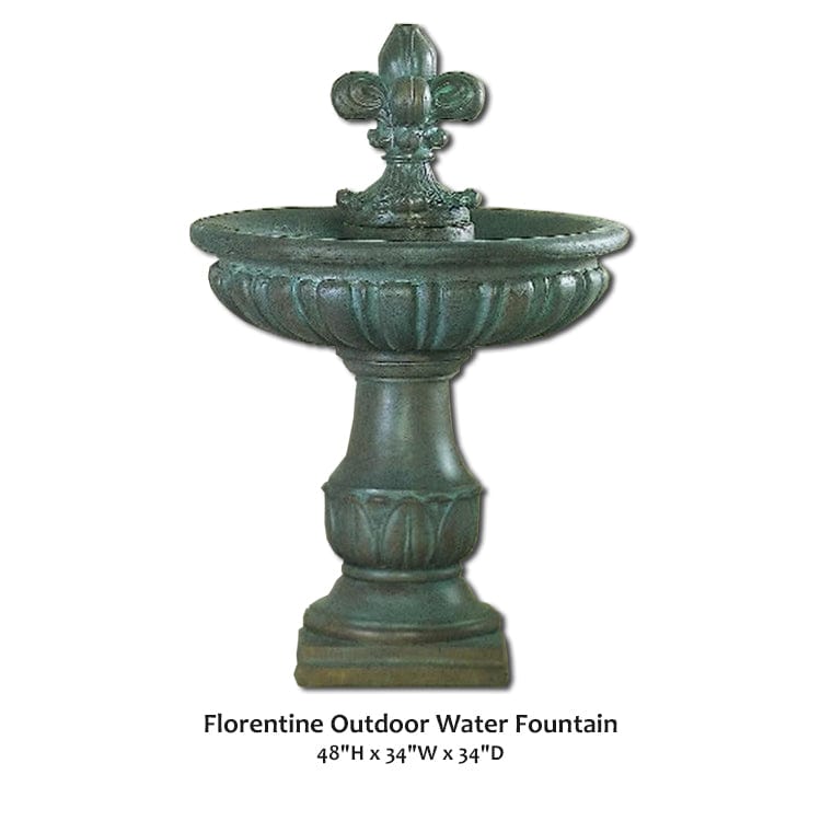 Florentine Outdoor Water Fountain