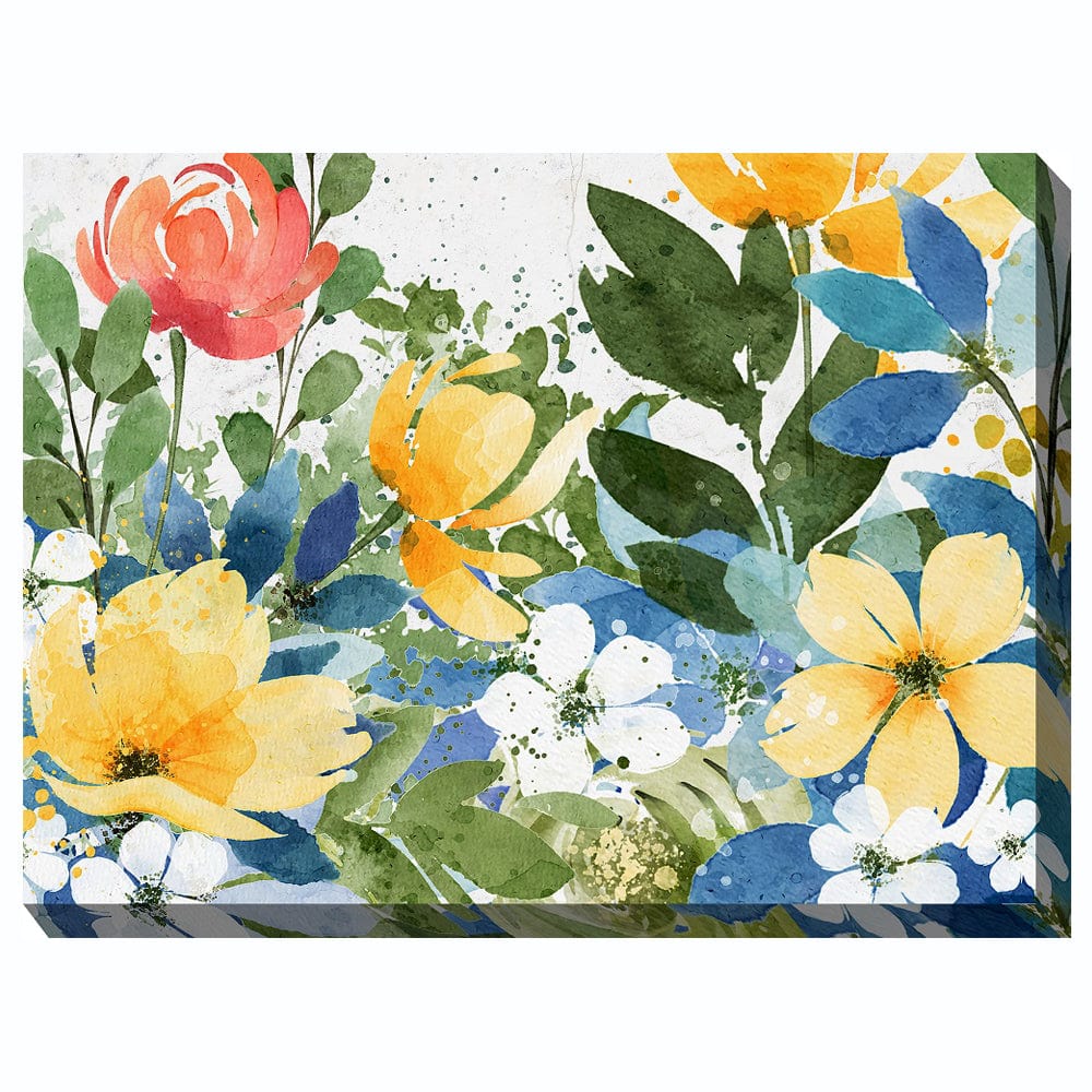 Garden Glee Outdoor Canvas Art