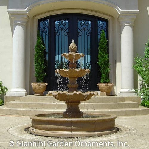 Garda Three Tier Pond Fountain