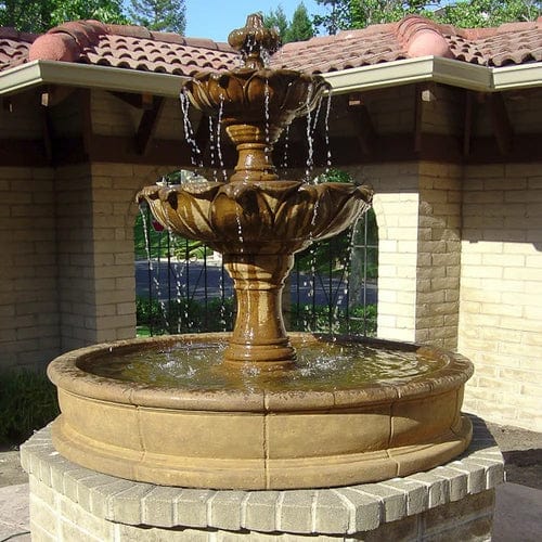 Gardenia Two Tier Pond Fountain