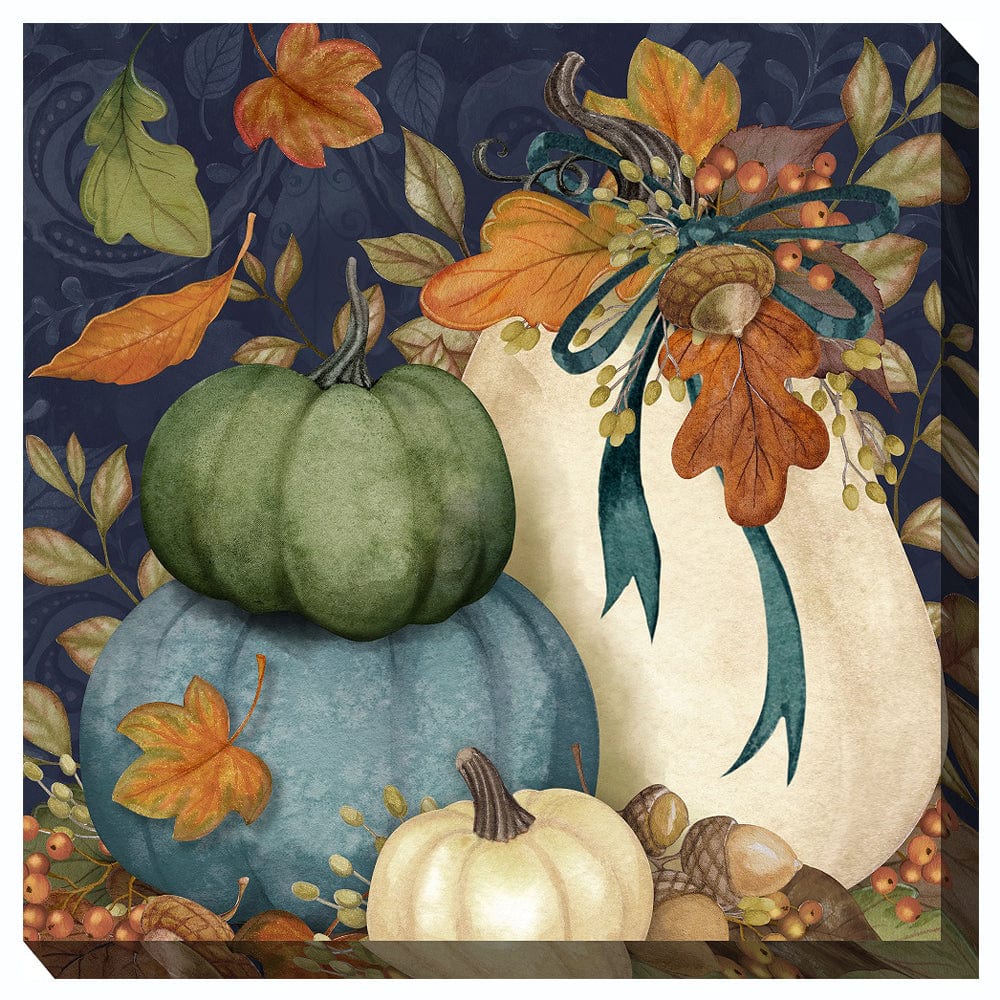 Harvest Pumpkins Outdoor Canvas Art