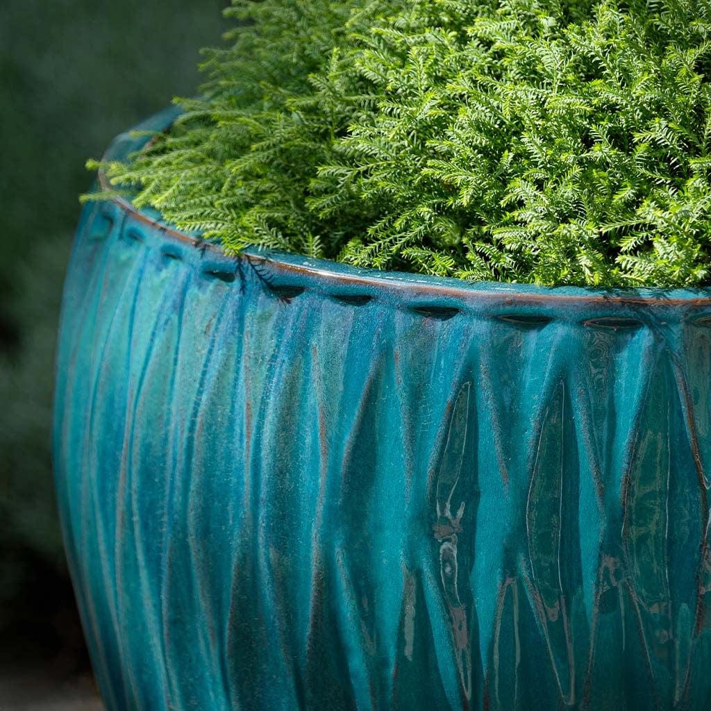 jade green planter Harlequin Planter Nested Set of 5