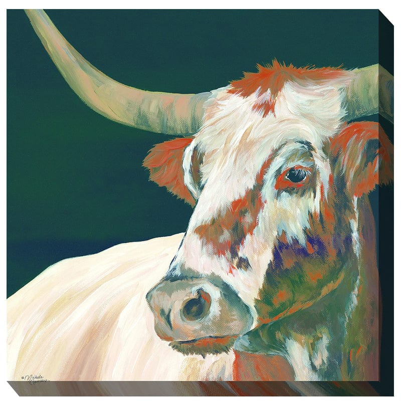 Head of the Herd Outdoor Canvas Art