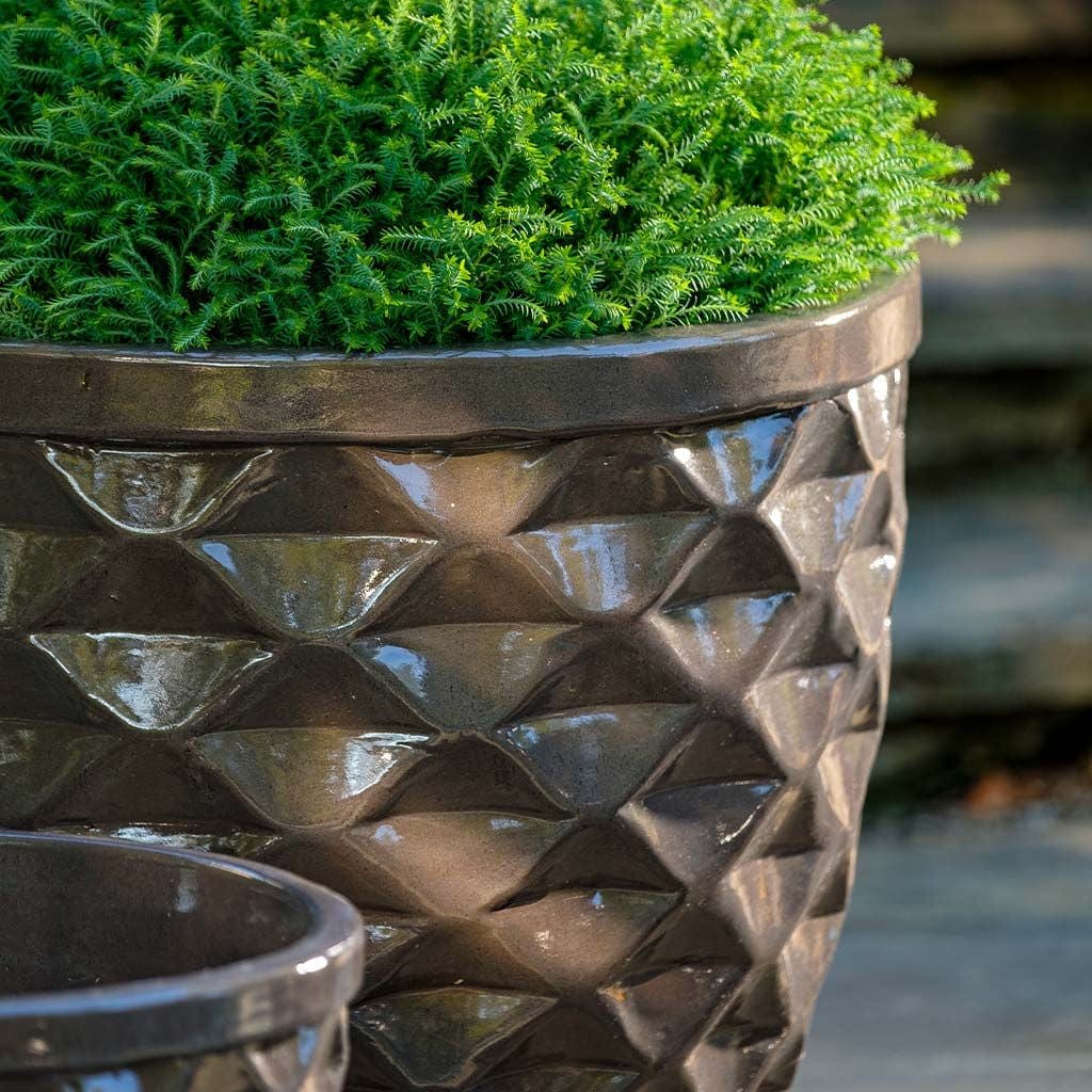 Honeycomb Planter Nested Set of 4 | Glazed Collection