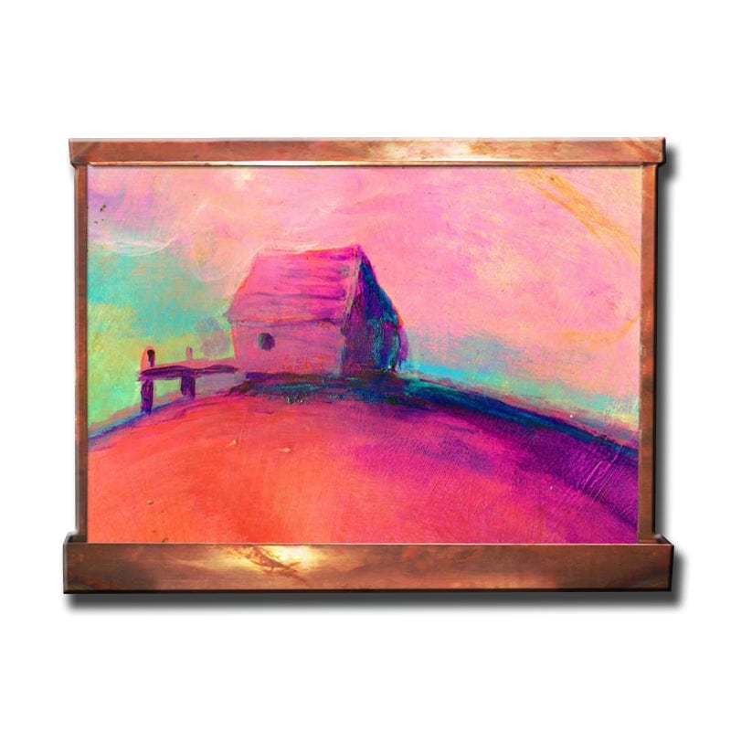 House on a Hill Wall Fountain