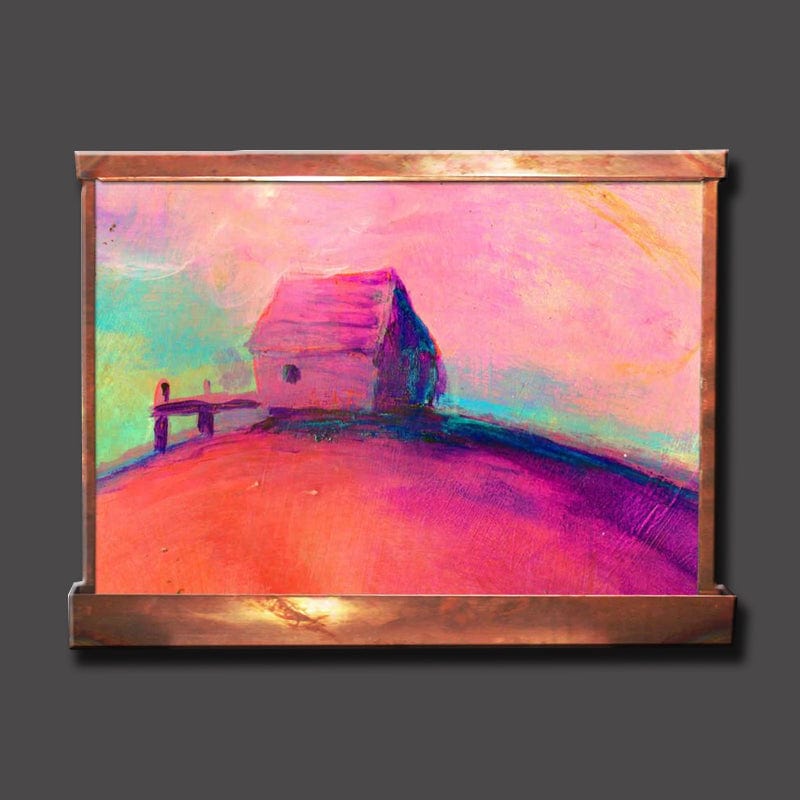 House on a Hill Wall Fountain