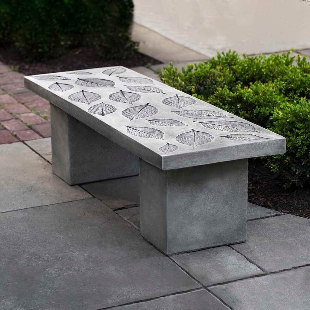 Hydrangea Leaf Garden Bench