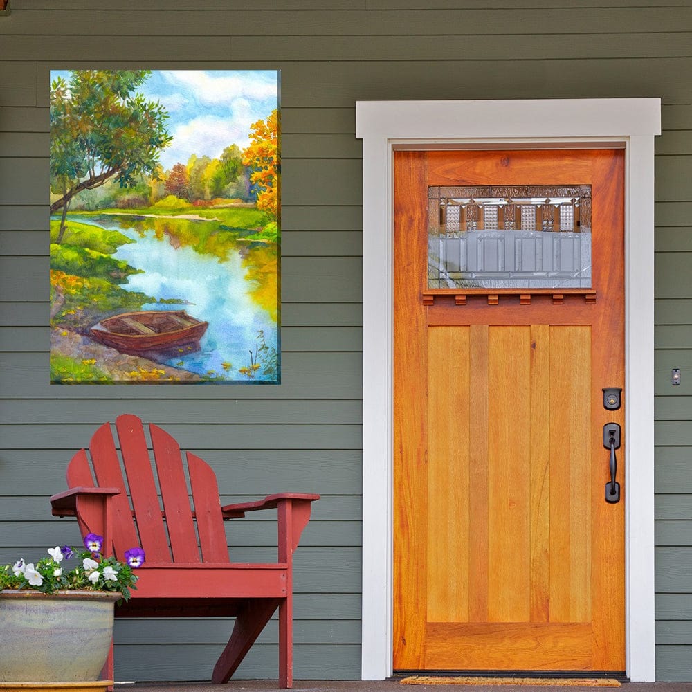 Idle Time Outdoor Canvas Art