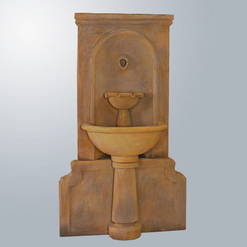 Imperia Wall Fountain With Concrete Water Spout