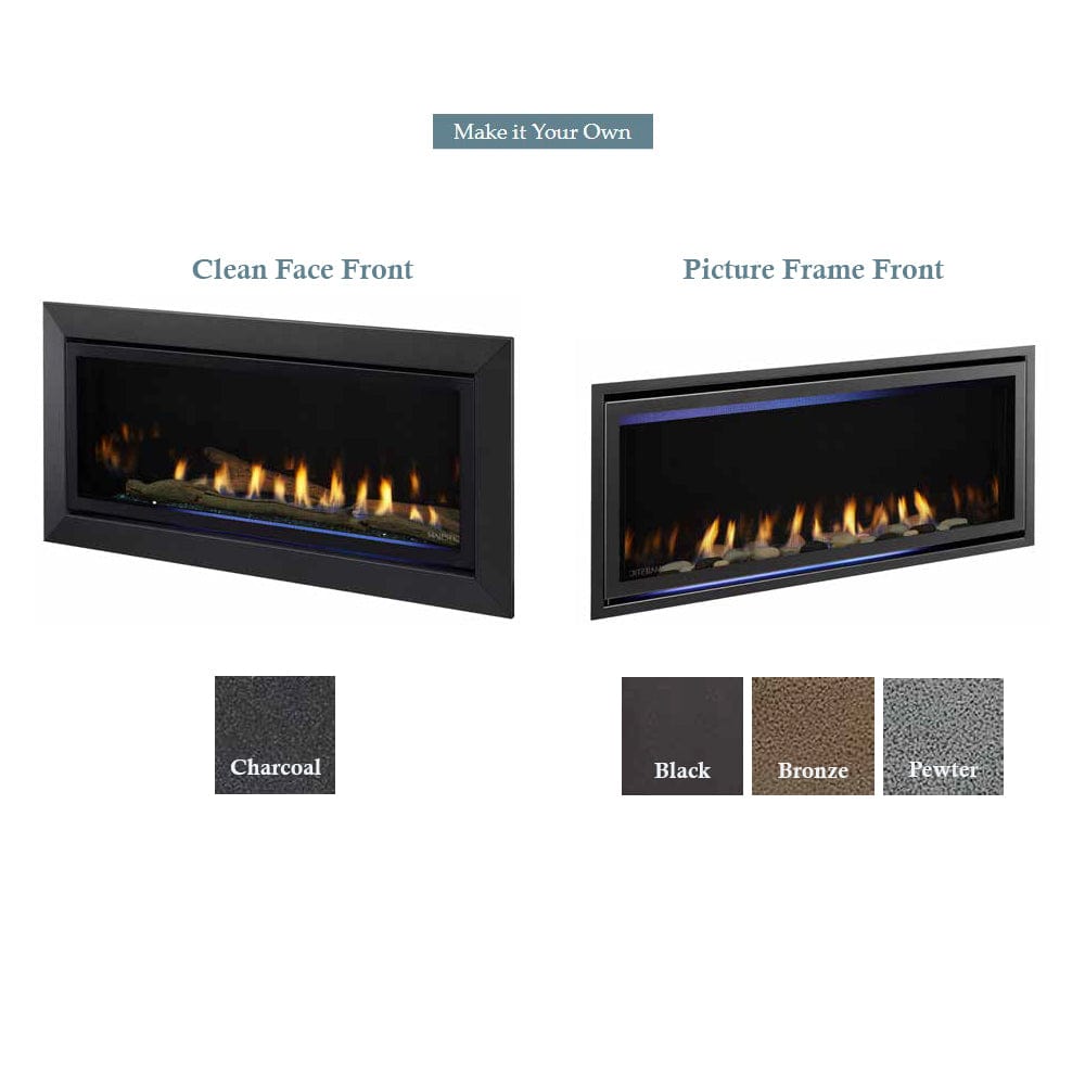 Jade 42" Direct Vent Gas Fireplace with IntelliFire Touch Ignition System - Outdoor Art Pros