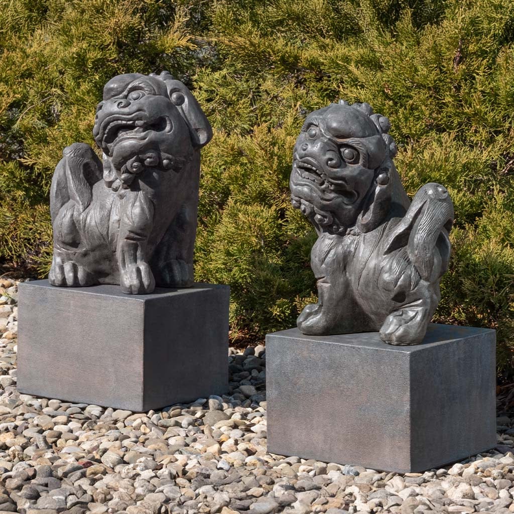 Japanese Foo Dogs Set