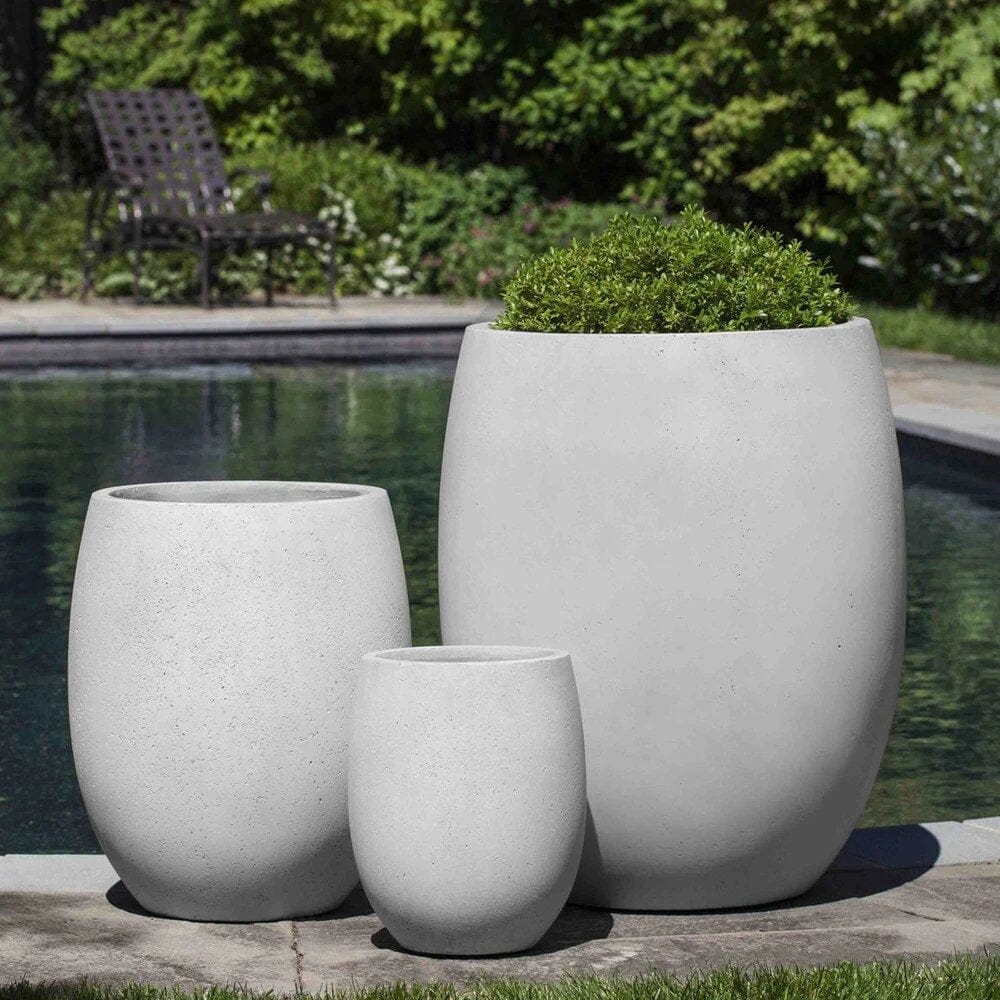 Laguna Planter Nested  Set of 3 | Fiber Cement Collection