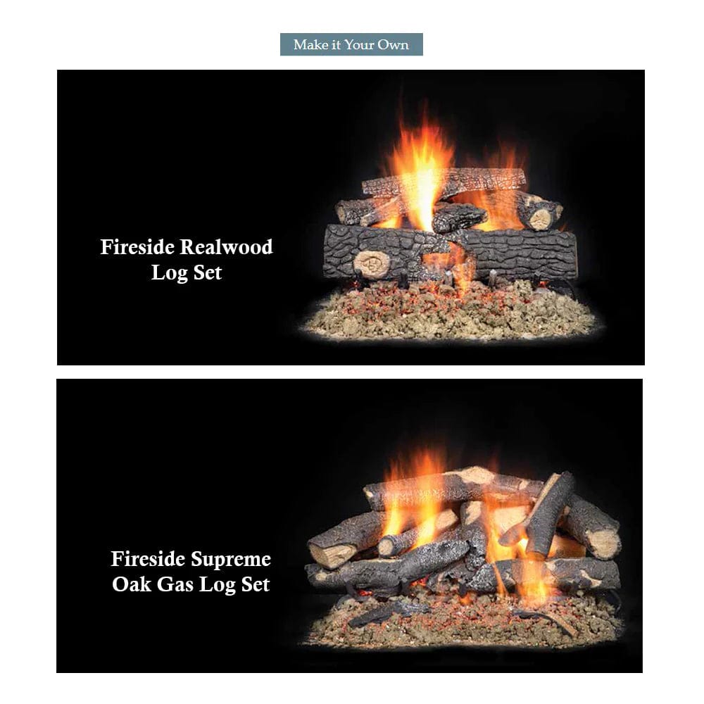 Royalton 42" Radiant Wood Burning Fireplace - Outdoor Art Pros