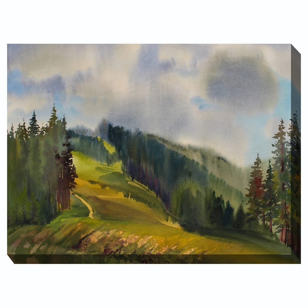 Mountain Slope Outdoor Canvas Art