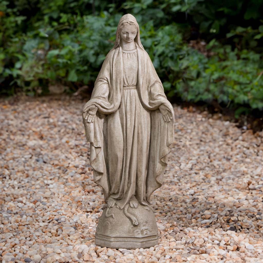Small Madonna Garden Statue