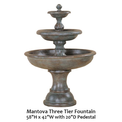 Mantova Three Tier Fountain