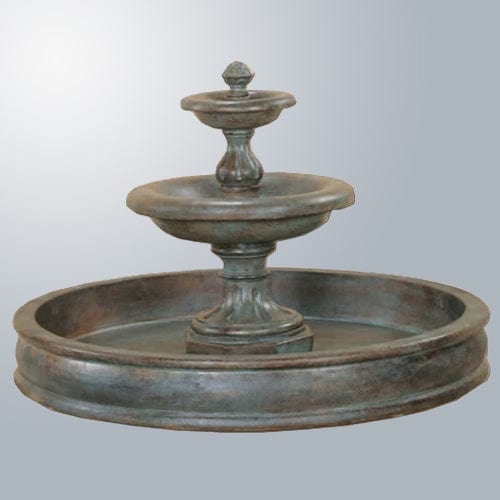 Mantova Tiered Pond Outdoor Water Fountain