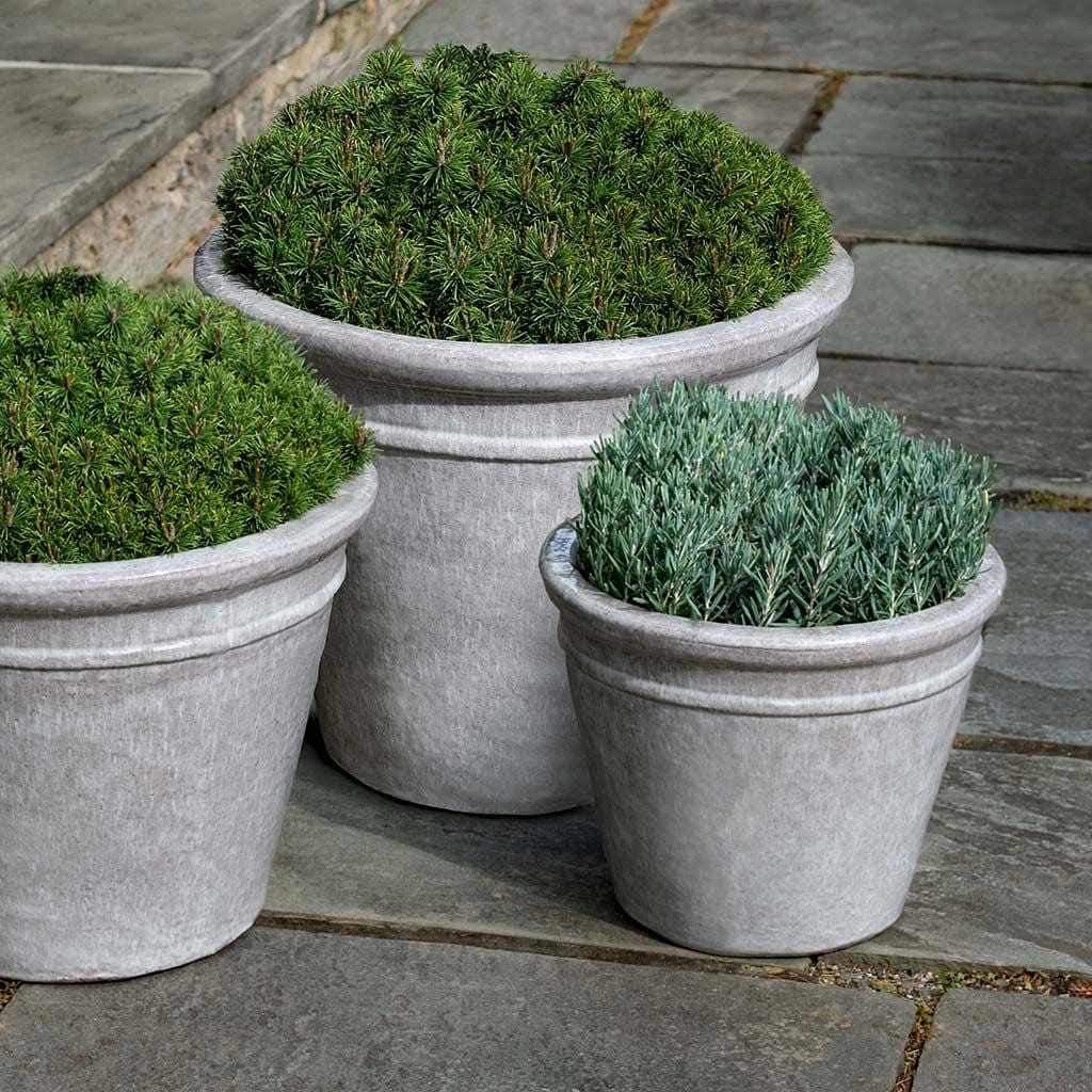 Marchand Planter Nested Set of 3 | Angkor Glazed Collection
