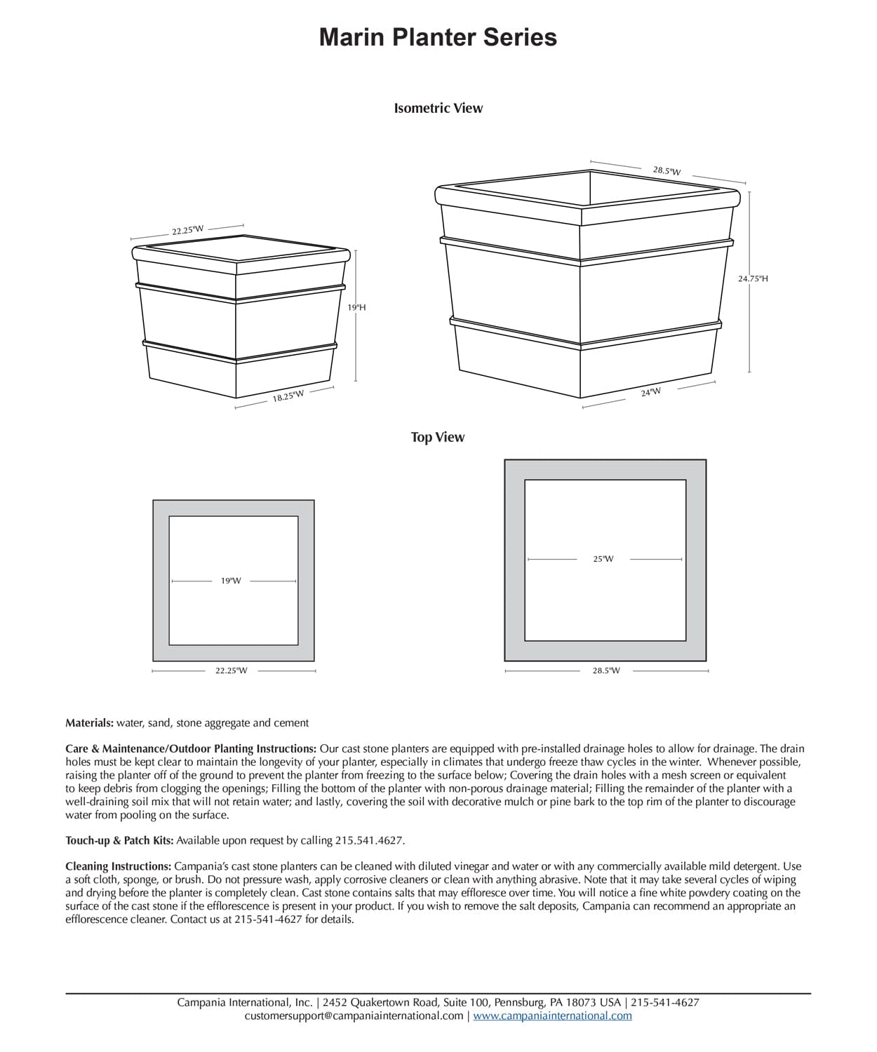 Marin Garden Planter