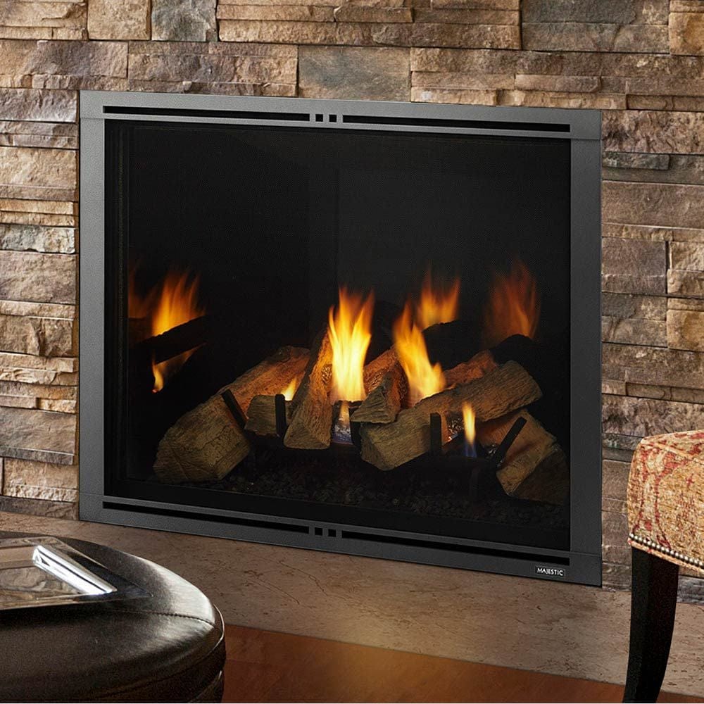 Marquis II 36" Top Direct Vent Fireplace with IntelliFire Touch Ignition - Outdoor Art Pros