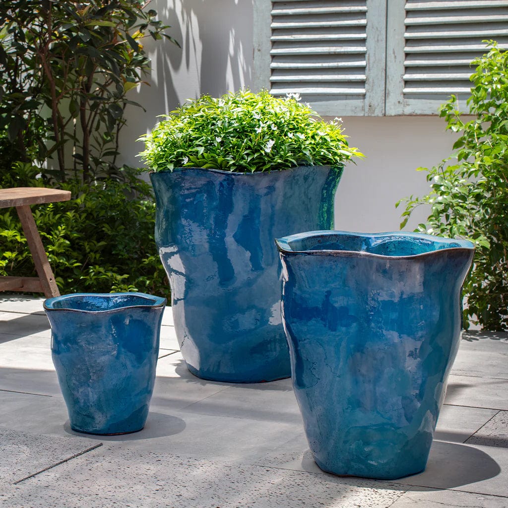 Foxglove Planter Nested Set of 3 | Glazed Collection