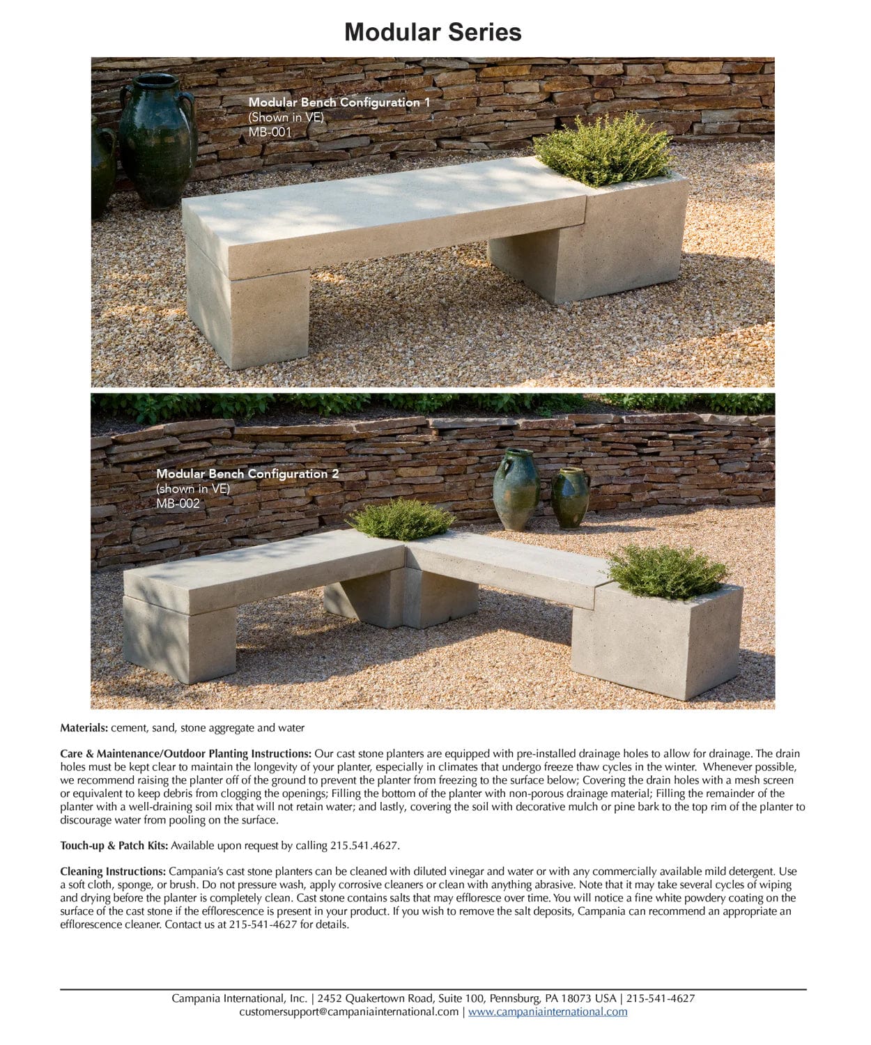 Modular Bench Configuration Series