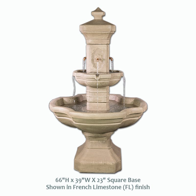 Monterosso Courtyard Fountain