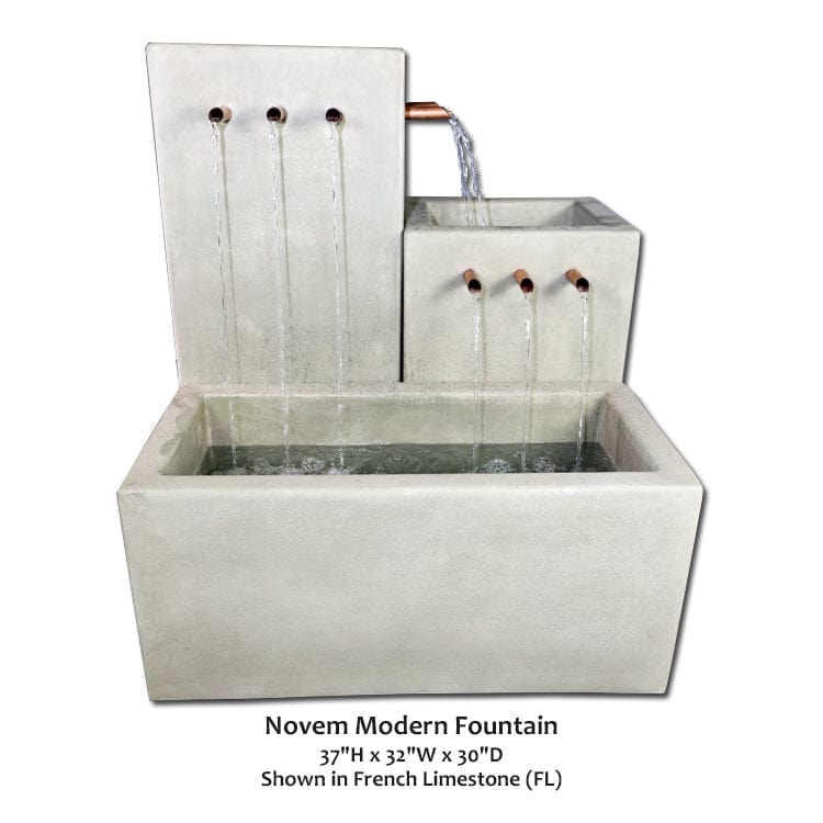 Novem Modern Fountain